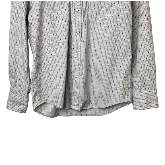 Wrangler 20X Competition Advance Comfort Mens Medium Snap Button Western Shirt - Picture 5 of 12
